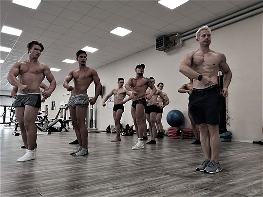 Bodybuilding Posing mit Stefan Schön